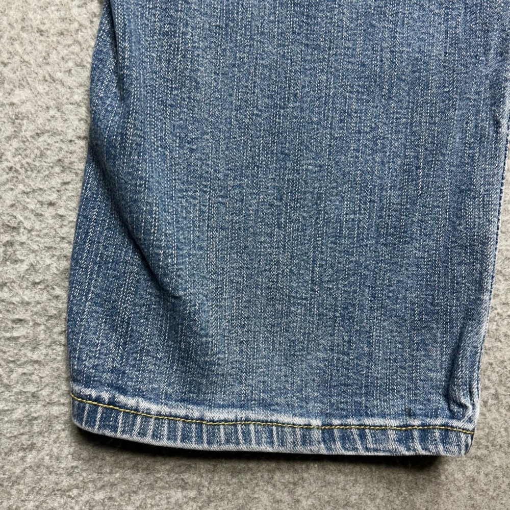 Levi's Jeans 512 Perfectly Slimming Womens 10M Blue Straight Leg Stretch Denim - Picture 6 of 14